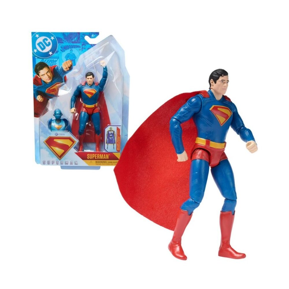 DC Superman Action Figure With Build-A-Figure Part 6-Inch Spin Master Collectibl